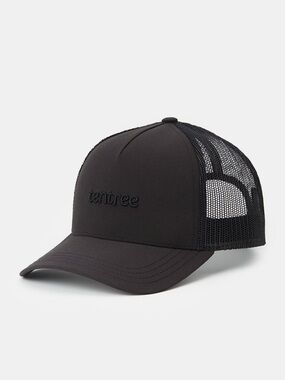 Tentree InMotion Altitude Hat Adjustable Repreve Mesh Baseball Cap Black OS
